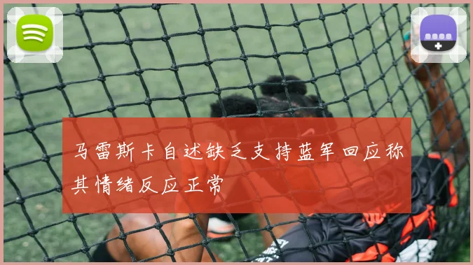 马雷斯卡自述缺乏支持蓝军回应称其情绪反应正常
